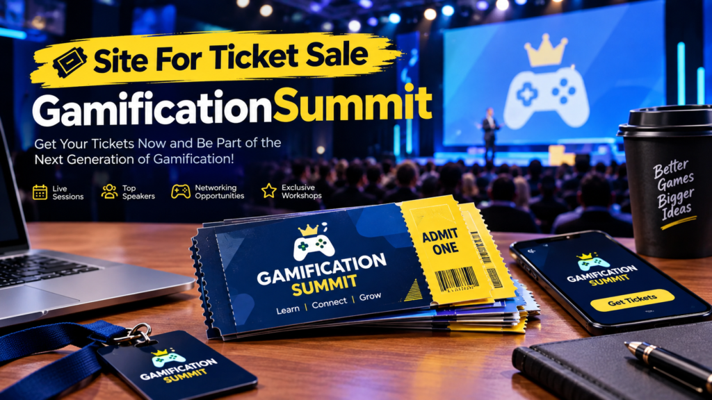 Site For Ticket Sale Gamificationsummit