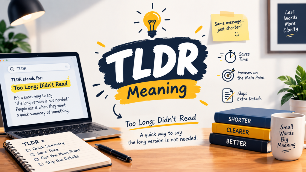 TLDR Meaning