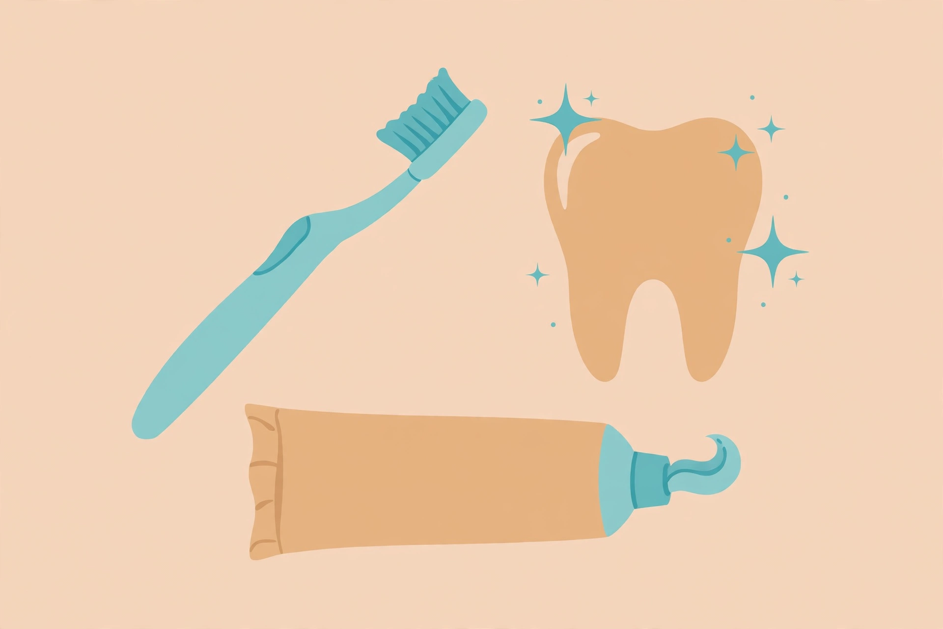 Brasssmile teeth care illustration