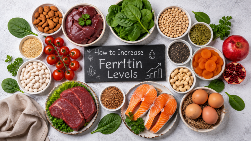 how to increase ferritin levels