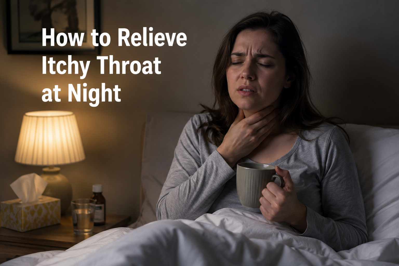 How to Relieve Itchy Throat at Night