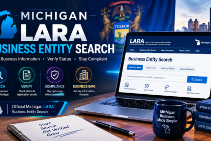 Michigan LARA Business Entity Search