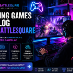 Playing Games on Blog PlayBattleSquare