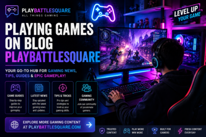 Playing Games on Blog PlayBattleSquare