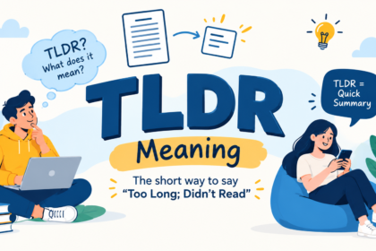 TLDR Meaning
