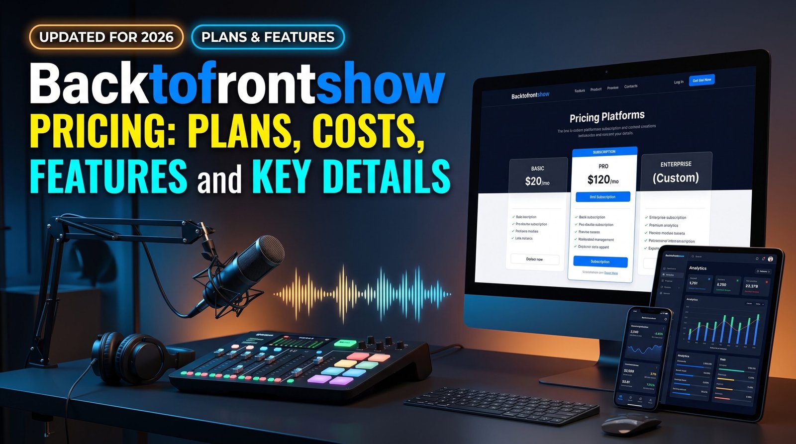 Backtofrontshow Pricing