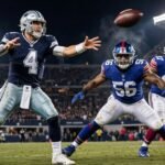 Dallas Cowboys vs New York Giants Match Player Stats: Complete Game Analysis