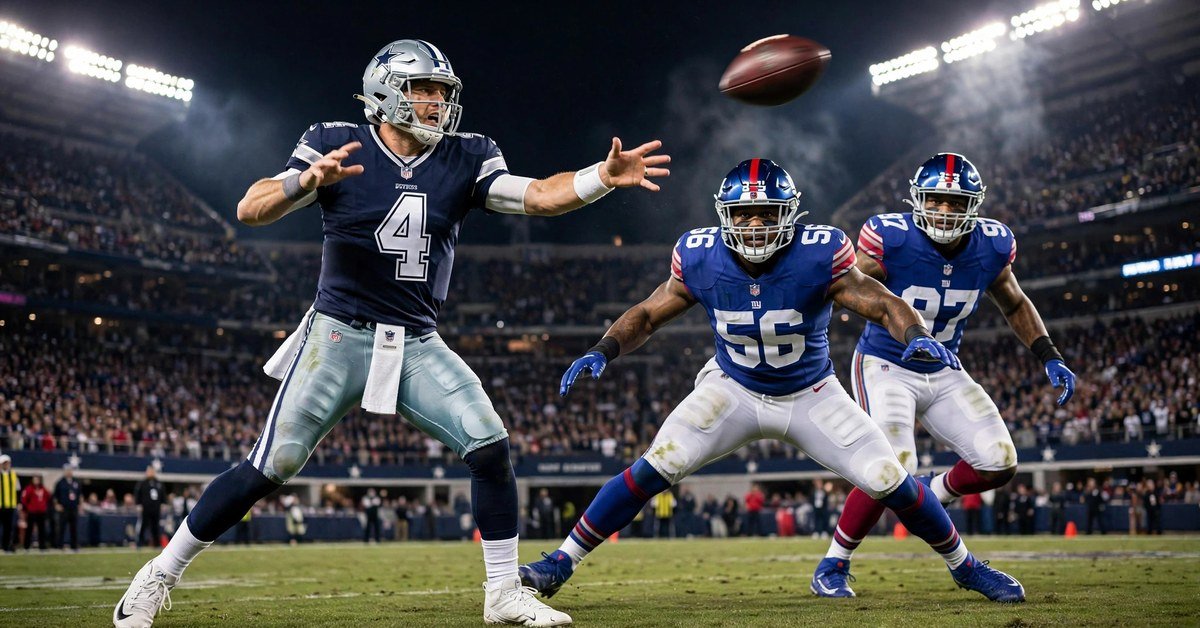 Dallas Cowboys vs New York Giants Match Player Stats: Complete Game Analysis