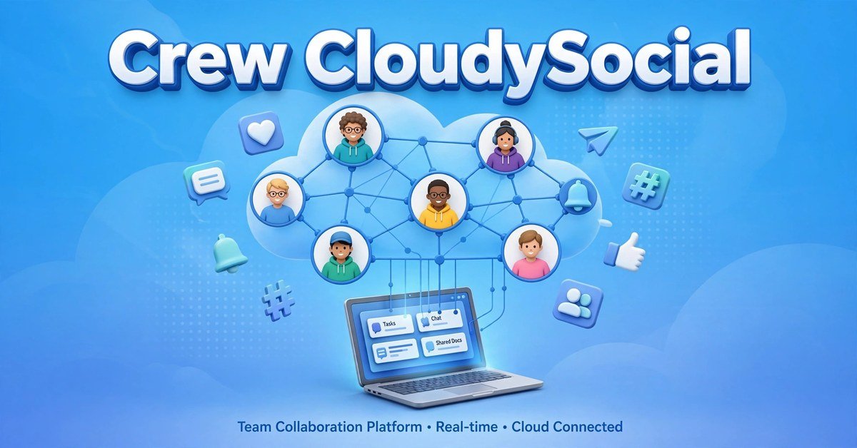 Crew CloudySocial: Meaning, Features, Team, and Latest Facts