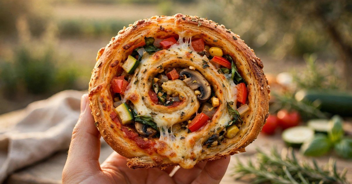 Veganske pizzasnegle: Easy, Fluffy, and Delicious Vegan Pizza Rolls